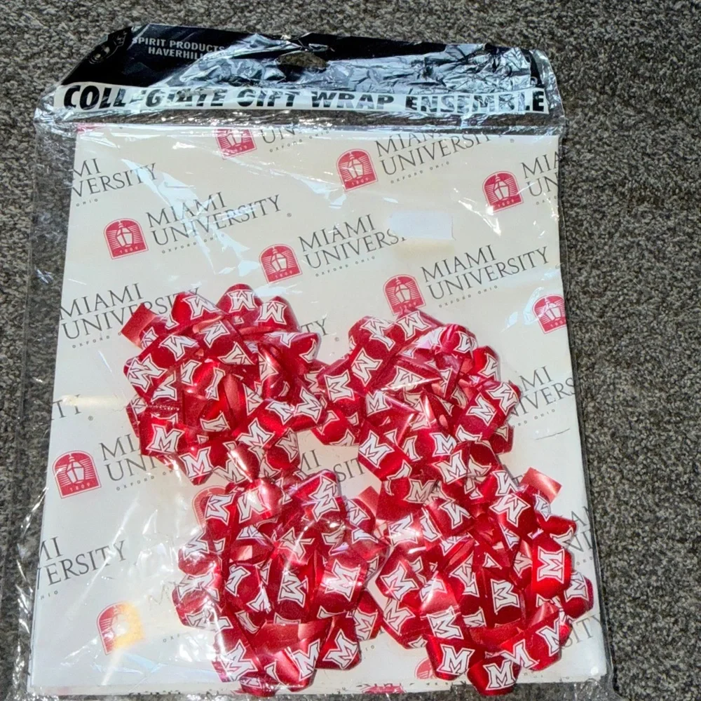 5/$25 Birthday Wrapping Paper Miami University